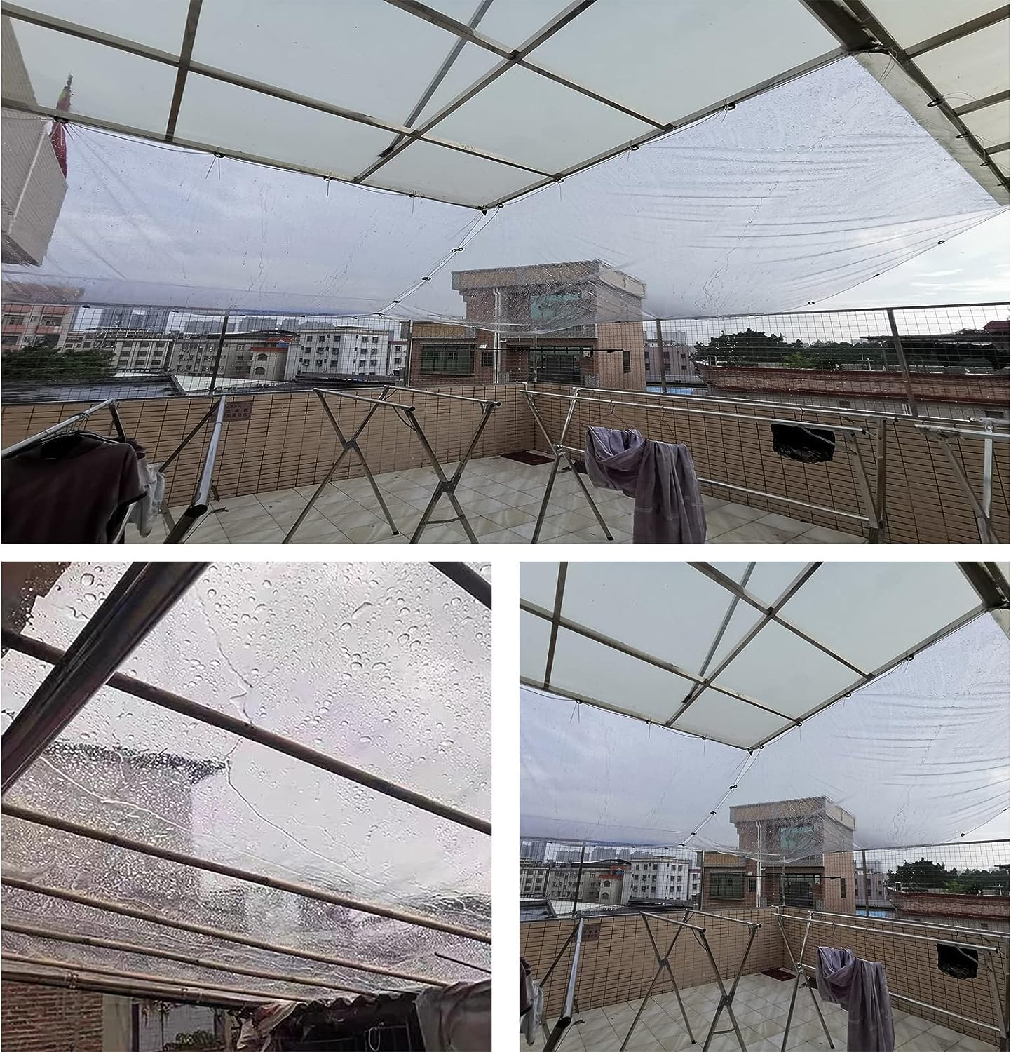 Amazon.co.jp: 屋外防水シート防水シート 透明防水シート屋外